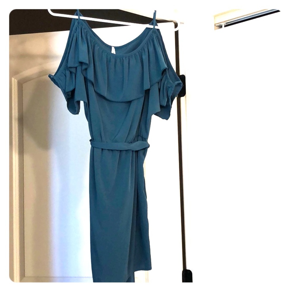 Short Greenish Teal Dress